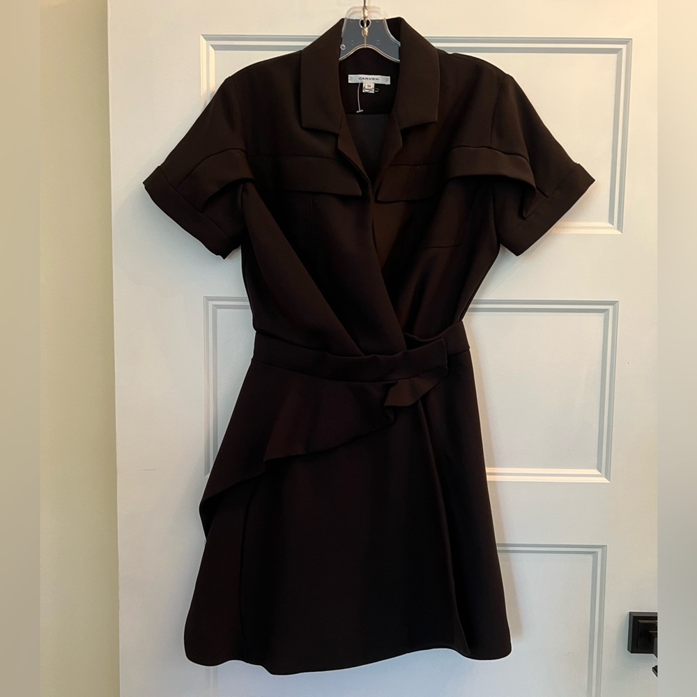 Carven black dress NEW